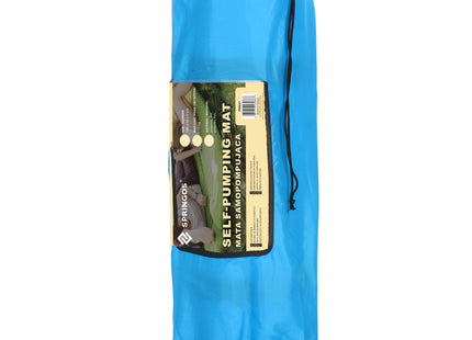 Slaapmat - 180 cm - Zelfopblazend - Inclusief Hoes - Lichtblauw