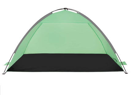 Strandtent | Tuintent | UV Filter | Inclusief Draagtas | 120 x 210 x 112 cm | Polyester | Polyethyleen | Groen | Zwart | Grijs