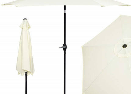 Parasol | Parasols | Kantelbaar | Met Ventilatie | Lichtgeel | 250 cm