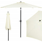 Parasol | Parasols | Kantelbaar | Met Ventilatie | Lichtgeel | 250 cm