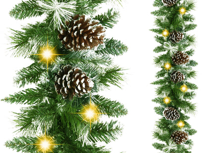 Guirlande | Kerstslinger | Warm Wit | 50 LED | 280 CM