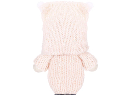 Kerstkabouter -  Kersthanger - Kerstdwerg - Kerstversiering - Crème - 8 cm
