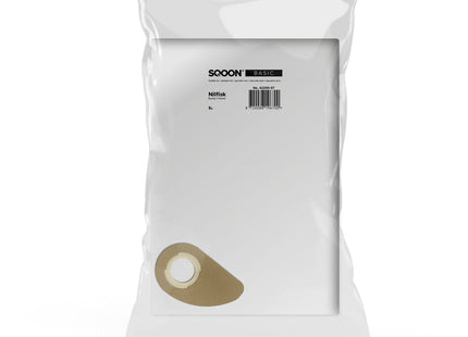 SQOON®  Stofzuigerzakken Basic Geschikt voor Nilfisk Buddy II – 5 Stuks