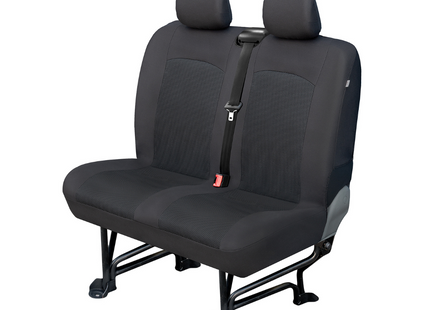 Autostoelhoes - Autostoelbeschermer - Stoelhoes - Bescherming - Zwart - Tweepersoons - Transporter