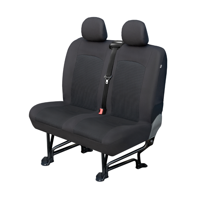 Autostoelhoes - Autostoelbeschermer - Stoelhoes - Bescherming - Zwart - Tweepersoons - Transporter