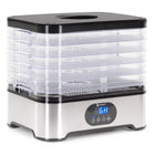 Voedseldroger - Fruit- en kruidendroger - 6 Laags - Metaal - Kunststof - 42°C – 70°C - 12 Liter - 400 Watt