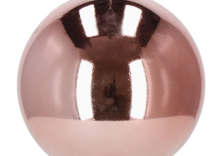 Kerstballen | 2 Stuks | 15 cm | Rose Goud