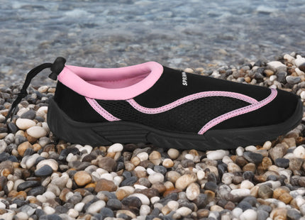 Waterschoenen - AQUA Shoes - Sneldrogend - Rubber - Unisex - Roze/Zwart - Maat 37