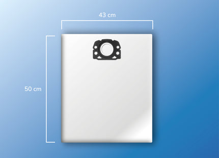 SQOON® Serviceset geschikt voor Kärcher WD 3 - Gelijk aan model: 2.863-006.0 / 2.863-005.0 - Vervangingsset met stofzuigerzakken en filter voor nat- en droogzuigers