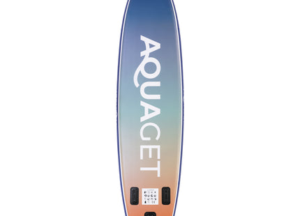 SUP Board - Opblaasbaar Paddle Board - Met Tas - Met Zitje -Inclusief Accessoires - Complete Set - Max. 220KG - 350x83,5cm - Meerkleurig