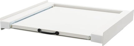 Muntel® Tussenstuk Wasmachine Droger - Stapelkit Wasmachine Droger - Universeel - Uitschuifbare werkblad - Wit