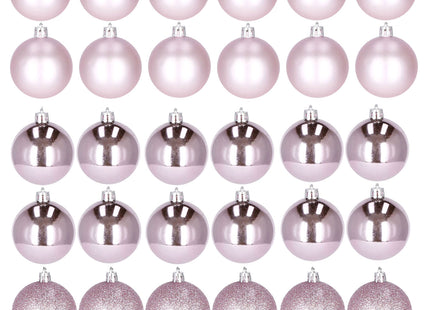 Kerstballen | 30 Stuks | 3 cm | Roze Tinten