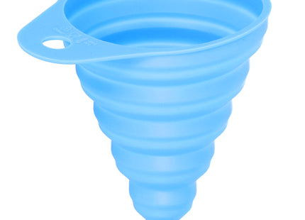 Opvouwbare Trechter - Siliconen - Blauw - 11,5 Cm