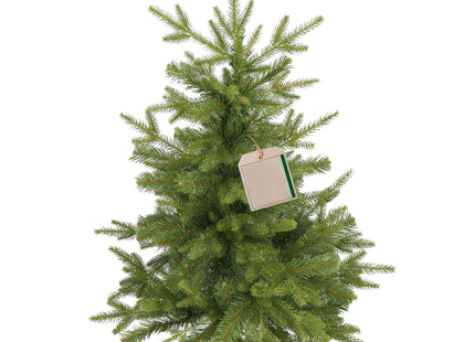 Kunstkerstboom | Natuurlijk Sparrenhout | 90 cm | Zonder Verlichting