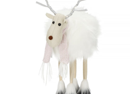 Kerstfiguur | Kerstrendier | Kerstversiering | 14 LED's | 48 cm