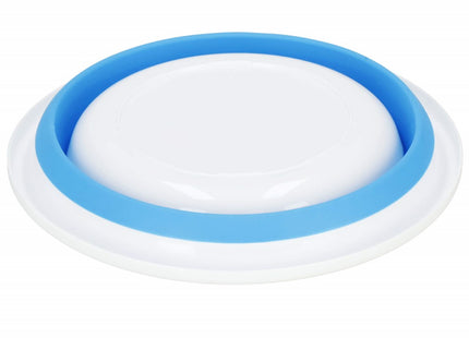 Spoelbak | Opvouwbare Spoelbak | Schaal | 9L | Blauw/Wit