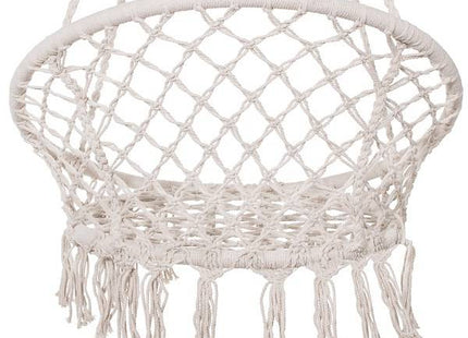 Hangstoel | Binnen & Buiten | Belastbaar tot 150 kg | 120 x 79 cm | Crème