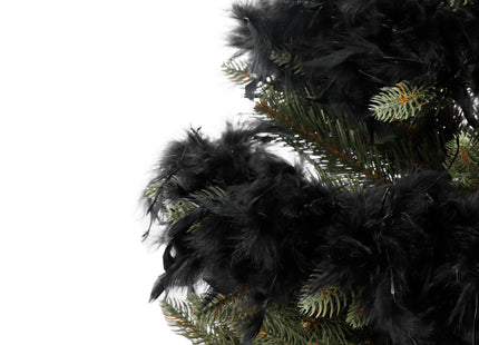 Kerstboa | Kerstslinger | 1.8 m | Zwart