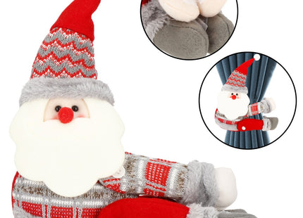 Gordijnhouder | Kerstman | Klittenband | 45 cm