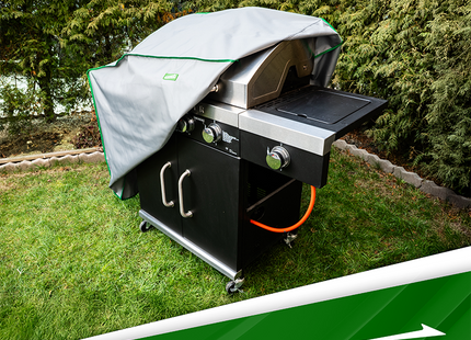 BBQ Hoes -BBQ Cover - Barbecue  Hoes  - Waterdicht  - Maat XL - 50 x 150 x 105 Cm - Grijs