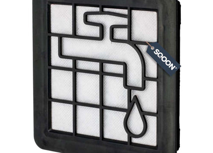 SQOON® Motorfilter Geschikt voor Philips 2000-serie – Model XV1220/01 – Wasbaar – 14,5 x 14,5 cm