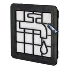 SQOON® Motorfilter Geschikt voor Philips 2000-serie – Model XV1220/01 – Wasbaar – 14,5 x 14,5 cm