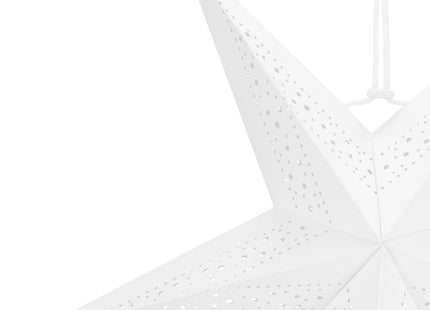 Kerst Ster | Papier | Opvouwbaar | 60 cm | Wit