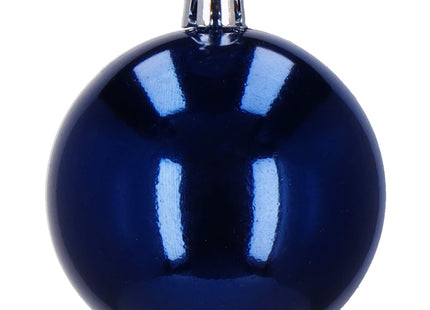 Kerstballen & Piek | 33 Stuks | 5/6/8 cm | Marineblauw