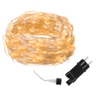 Kerstboomverlichting - 100 LED - Microdraden - 10 M - Warm Wit