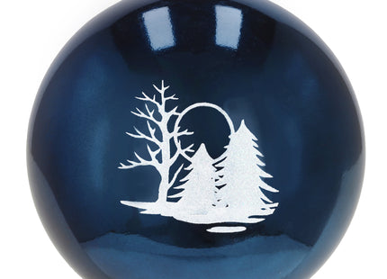 Kerstballen | 3 Stuks | 15 cm | Blauw | Wit