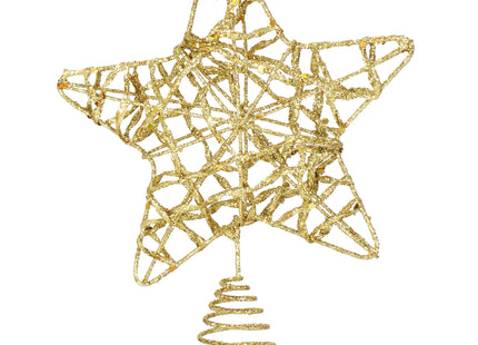Piek - Kerstboomhanger - Glitters - Goud - Kerstboom