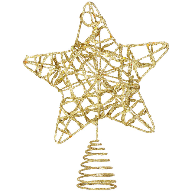 Piek - Kerstboomhanger - Glitters - Goud - Kerstboom