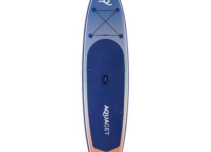 SUP Board - Opblaasbaar Paddle Board - Met Tas - Met Zitje -Inclusief Accessoires - Complete Set - Max. 220KG - 350x83,5cm - Meerkleurig