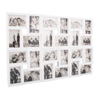Fotolijst - 24 Foto's - Collage - Staand/Liggend - 86 x 57 cm - Wit