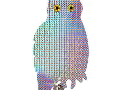 Vogelverjager - Hologram - Uil - Met - Bel - 41 x 20 CM