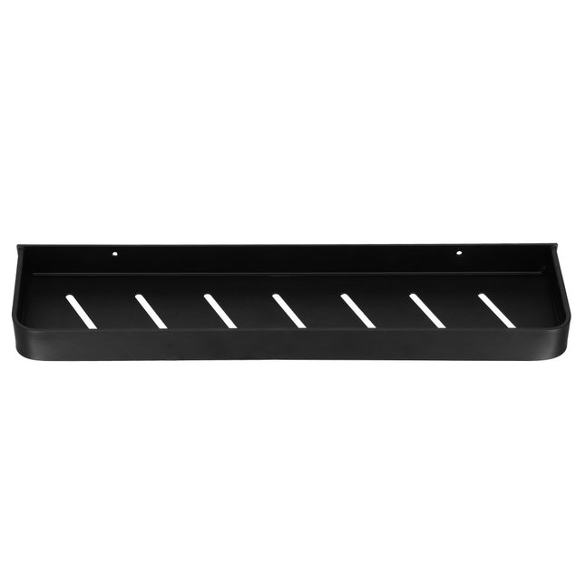 Doucherekje | Doucheplank | Aluminium | 50 cm | Zwart