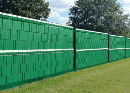 Vlechtband | Privacyfolie | Vlechtband Voor Tuinafsluiting | PVC | 50 m | 450 g/m² | 19 Cm | Groen