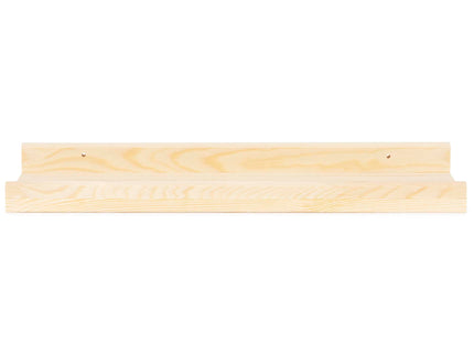 Wandplank - Boekenplank - Ophangbaar - Kruidenplank-  Grenenhout - 10 Kg - 50 cm - 2 Stuks