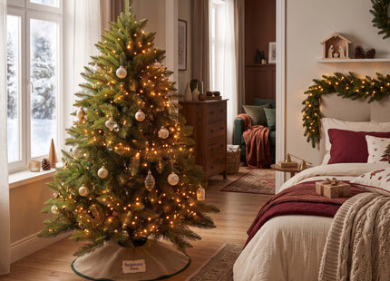 Kunstkerstboom | Scandinavisch Sparrenhout | 180 cm | Zonder Verlichting | 507 Takken
