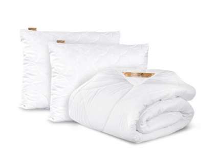 2-in-1 Dekbed - 140 x 200 cm - Wit- Dekbed zonder overtrek - Anti Allergie & Ademend - All Year Dekbed - Zomerdekbed & Winterdekbed