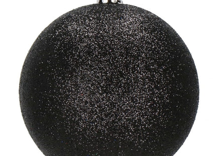 Kerstballen | 30 Stuks | 8 cm | Zwart