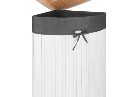 Wasmand | Hoekmand | 60 Liter | Wit
