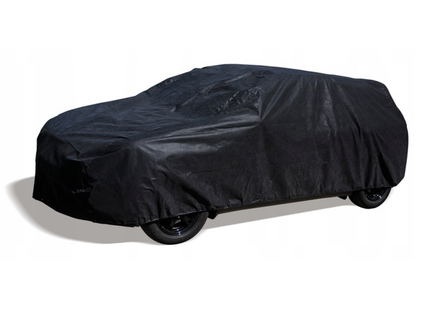 CarPassion Classic Autohoes - Beschermhoes - Waterdicht &amp; Vorstbestendig - Maat M - Zwart - 385 x 137 x 150 cm
