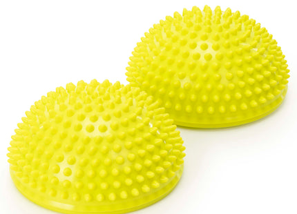 Massage Bal | Set Van 2 | Triggerpoint Bal | Massage | Massage Accessoires | Geel | 9 cm