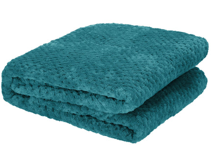 Plaid | Sprei | Deken | 200 x 220 cm | Munt