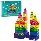 Springos® Magnetisch speelgoed - Speelgoed Kasteel - 120 Stuks - Montessori speelgoed - Speelgoed kinderen