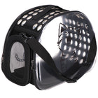 Reismand - Transporttas - Draagbaar - Reistas - Zwart/Transparant - 42 x 26 x 32 cm