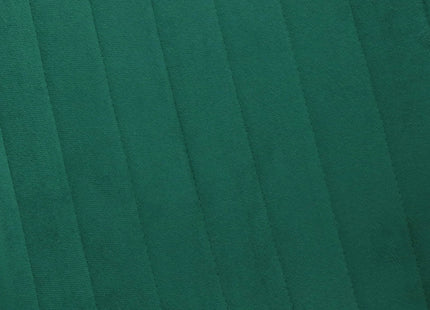 Stoel - Gestoffeerd - Fluwelen - Metaal - Woonkamer - Keuken - Eetkamer - Interieur - Groen