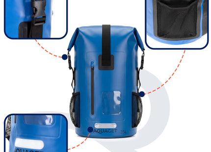 Drybag | Waterdichte Tas | 35 Liter | Blauw