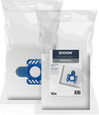 SQOON® Stofzuigerzakken  Geschikt voor Electrolux GR.5 / Ingenio / Xio / Smart / Vamyprino Series - E51 - Synthetisch - 10 Stuks